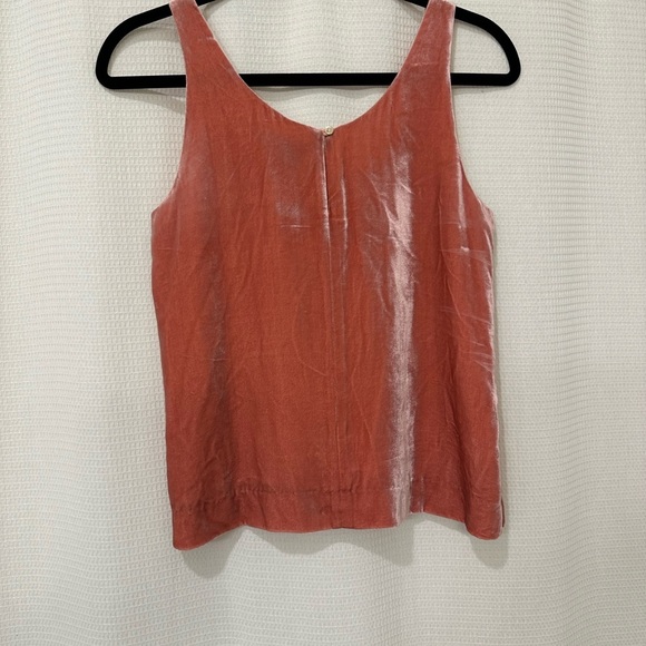 J. Crew Silk Blend‎ Velour Tank EUC Size XXS - Picture 3 of 6
